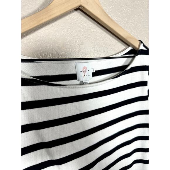 The Nines by Hatch Knee Length Stripe Maternity Dress Size XXL - Picture 2 of 6